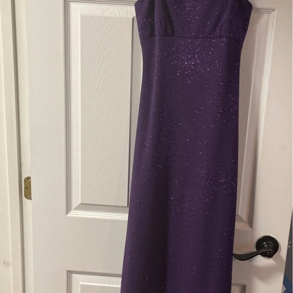 Beautiful purple sparkle dress for formal events